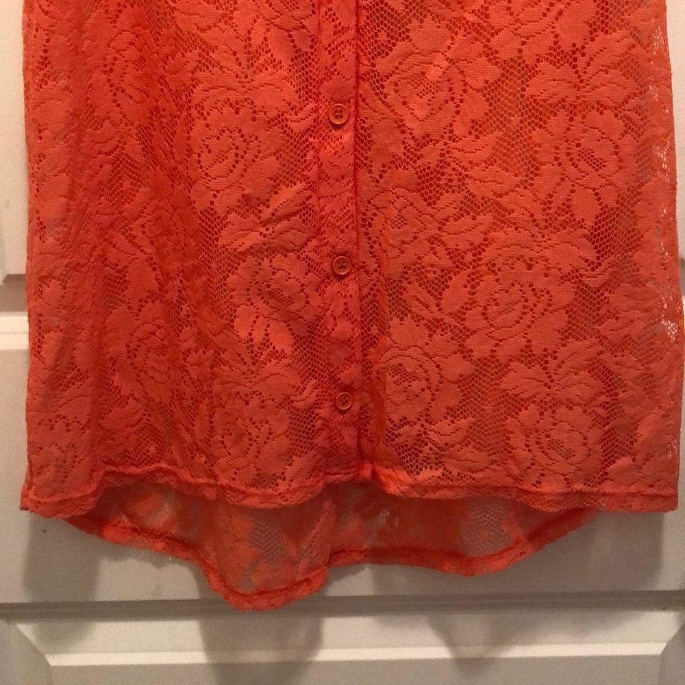 Peach Colored Blouse - Picture 3 of 5